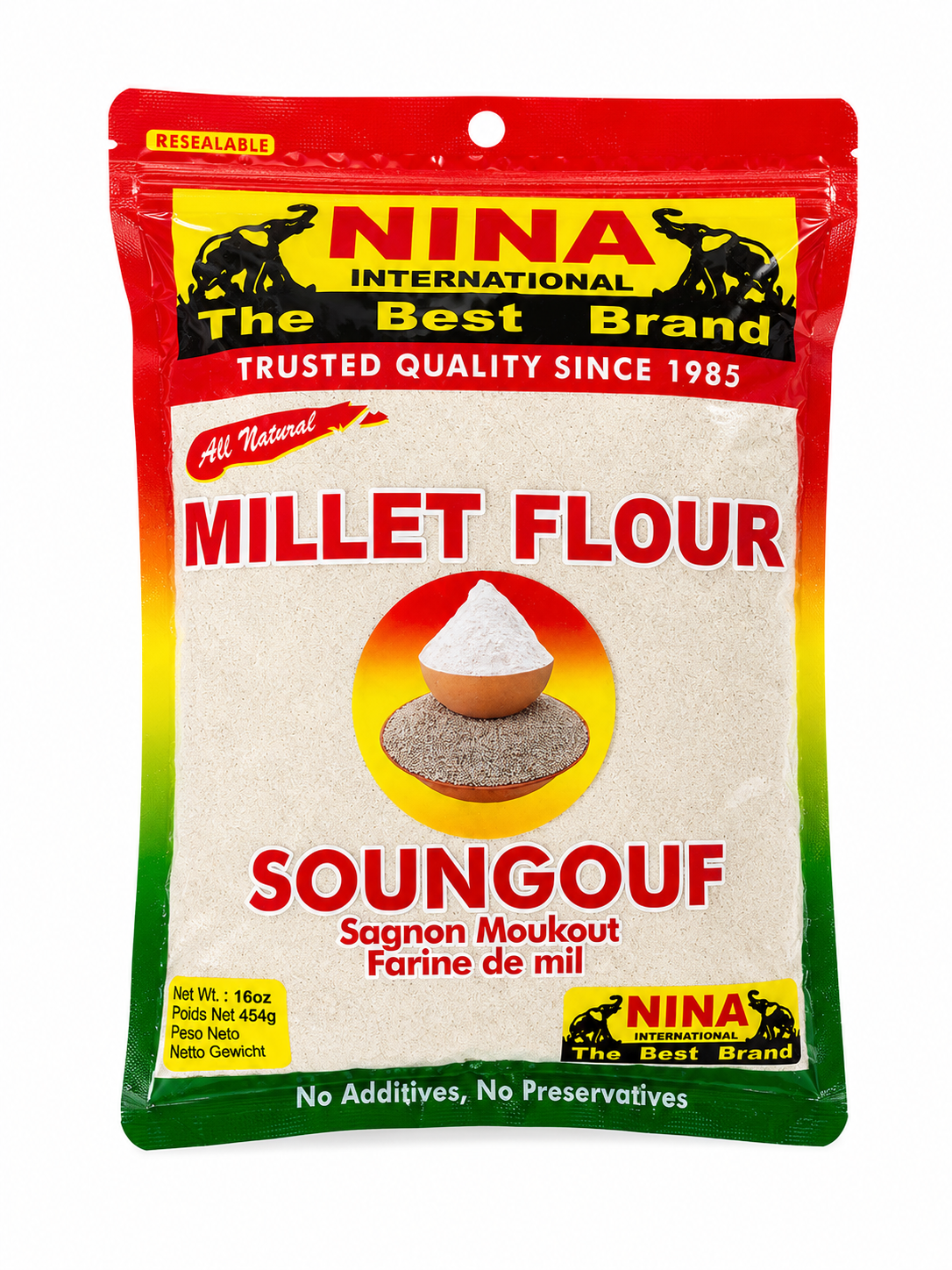 Nina Millet Flour — 454g