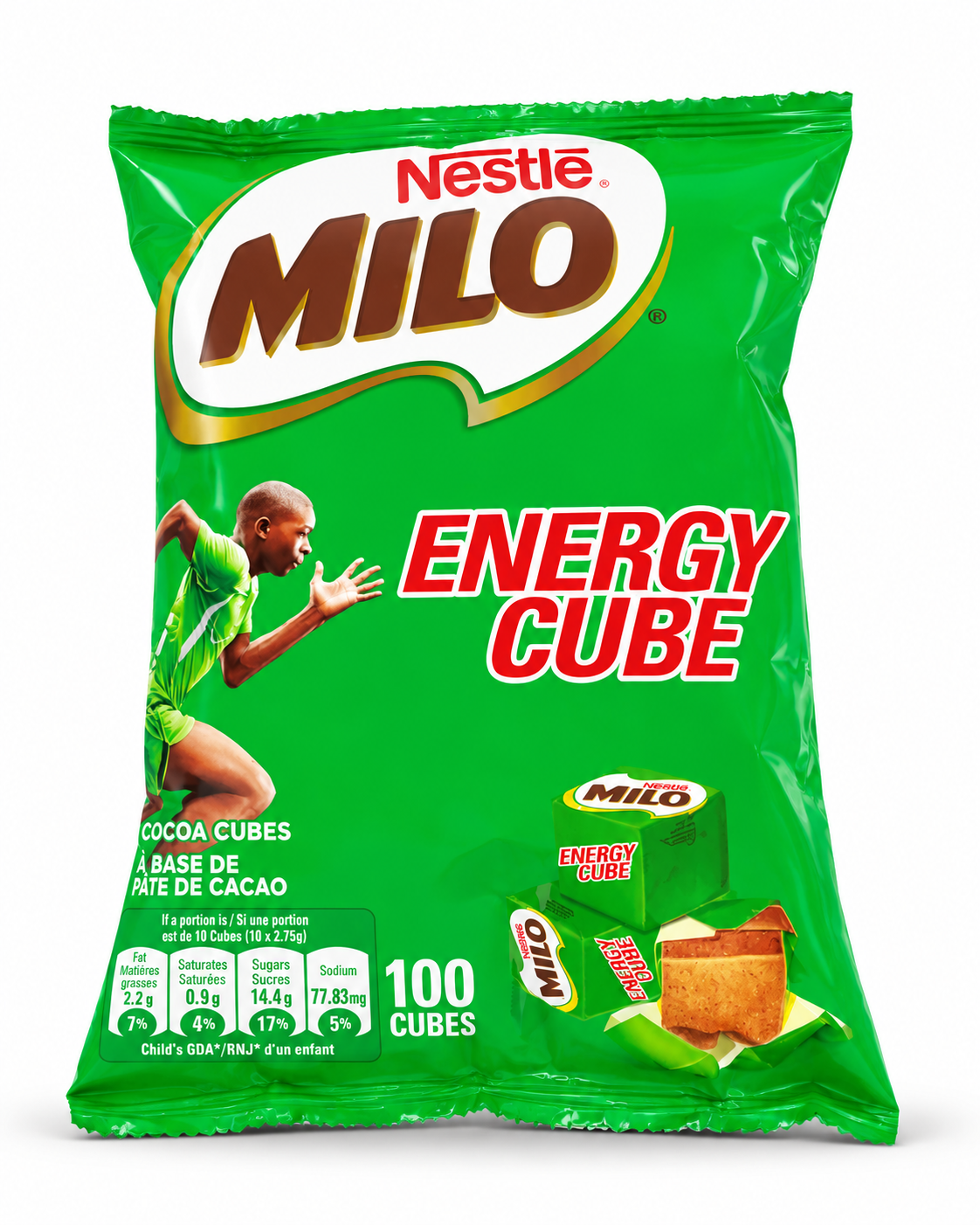 Nestlé Malted Cocoa Cube Pack (Choco Milo) — 275g