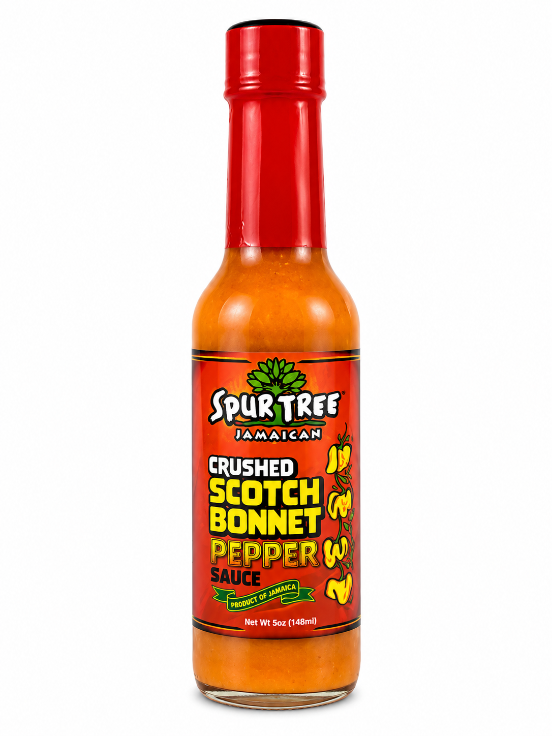 Spur Tree Crushed Scotch Bonnet Pepper Sauce — 5 oz