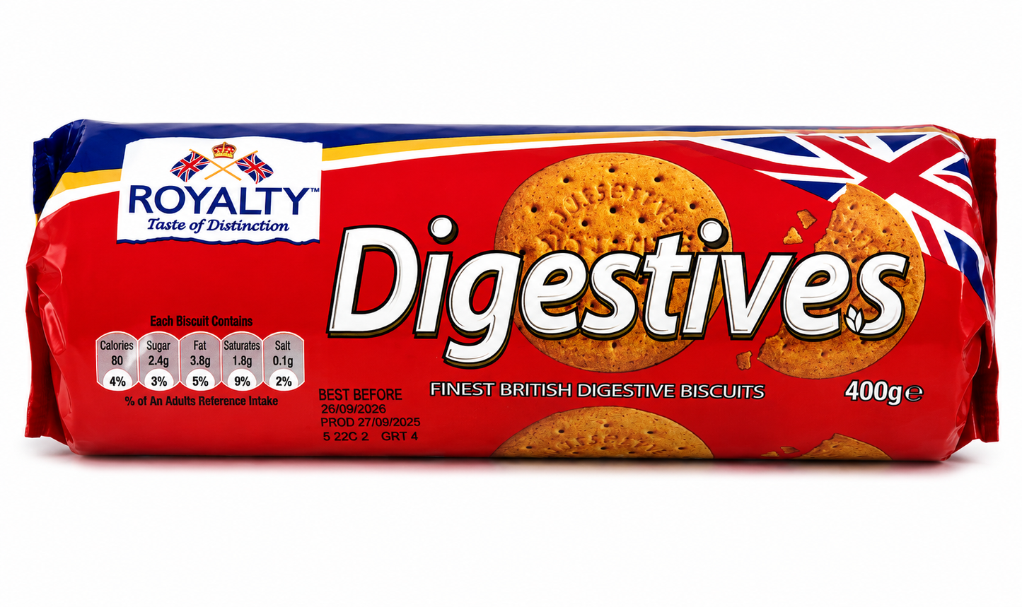 Royalty Digestives — 400g