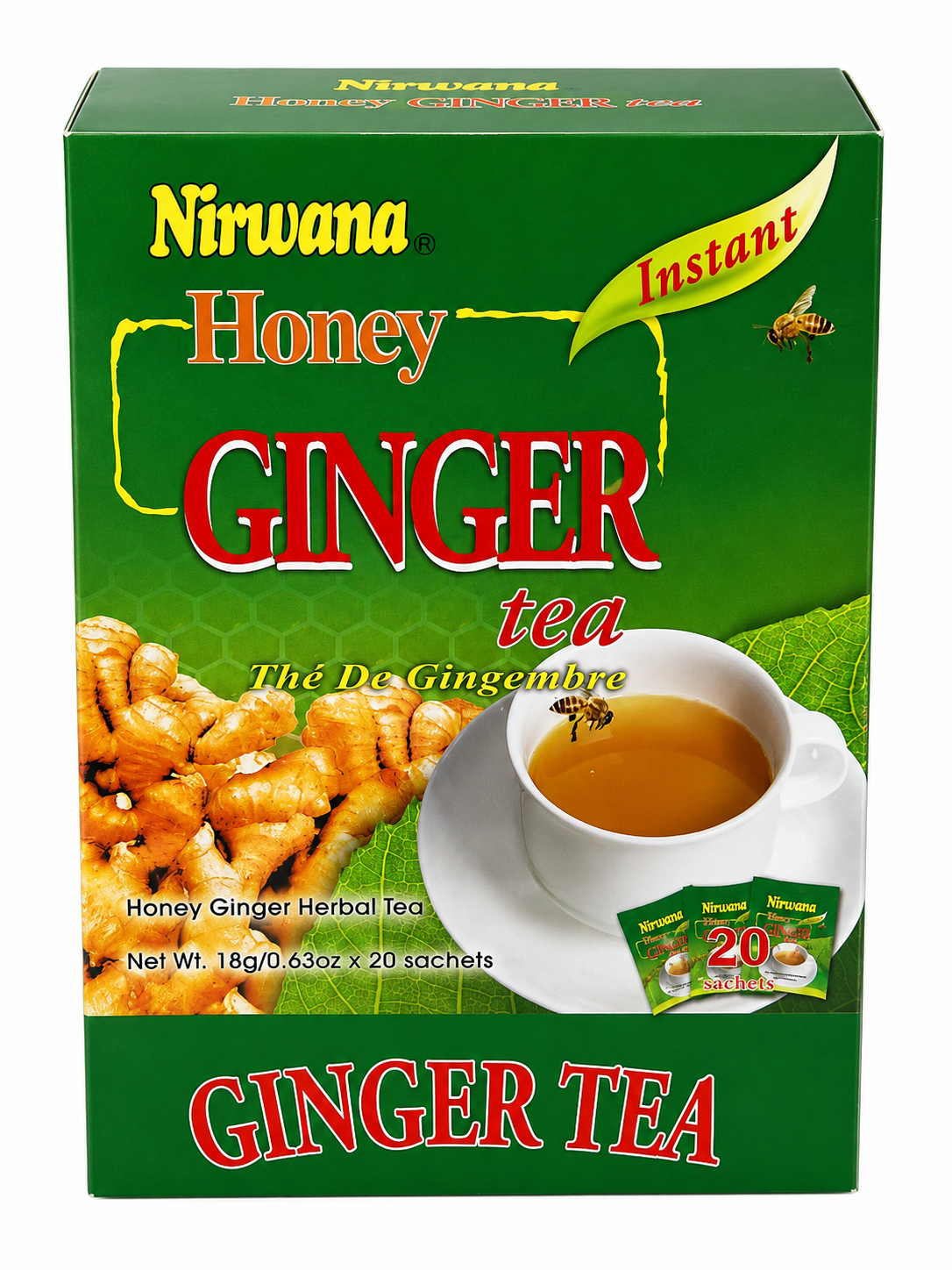 Nirwana Instant Honey Ginger Tea