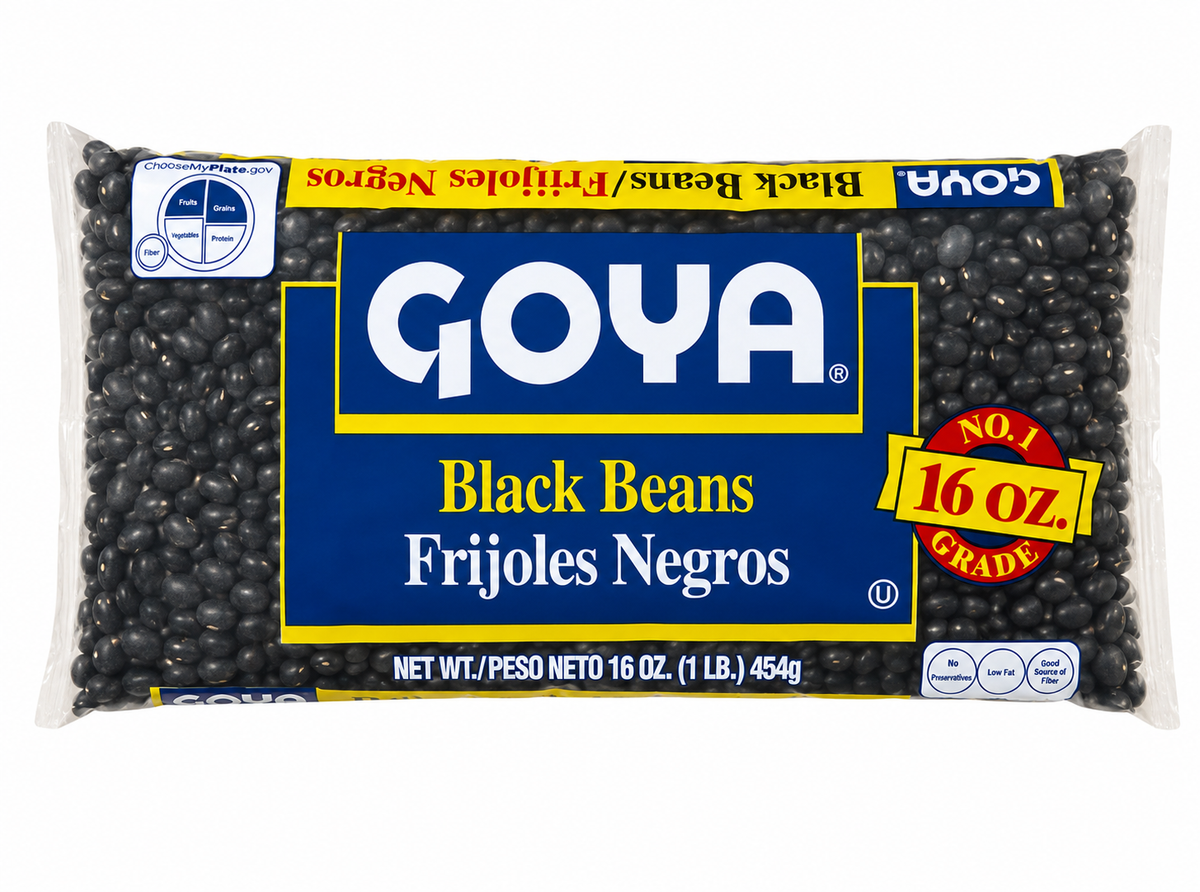 Goya Black Beans — 454g