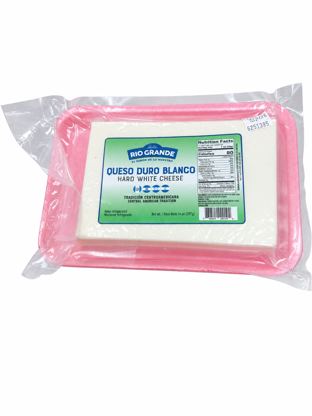 Rio Grande Queso Duro Blanco — 14 oz