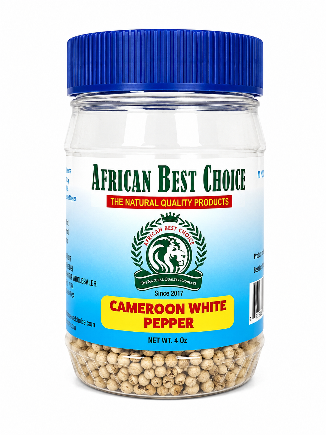 Cameroon White Pepper — 4 oz
