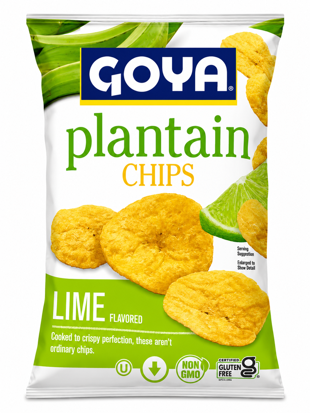Goya Plantain Chips Lime — 142g
