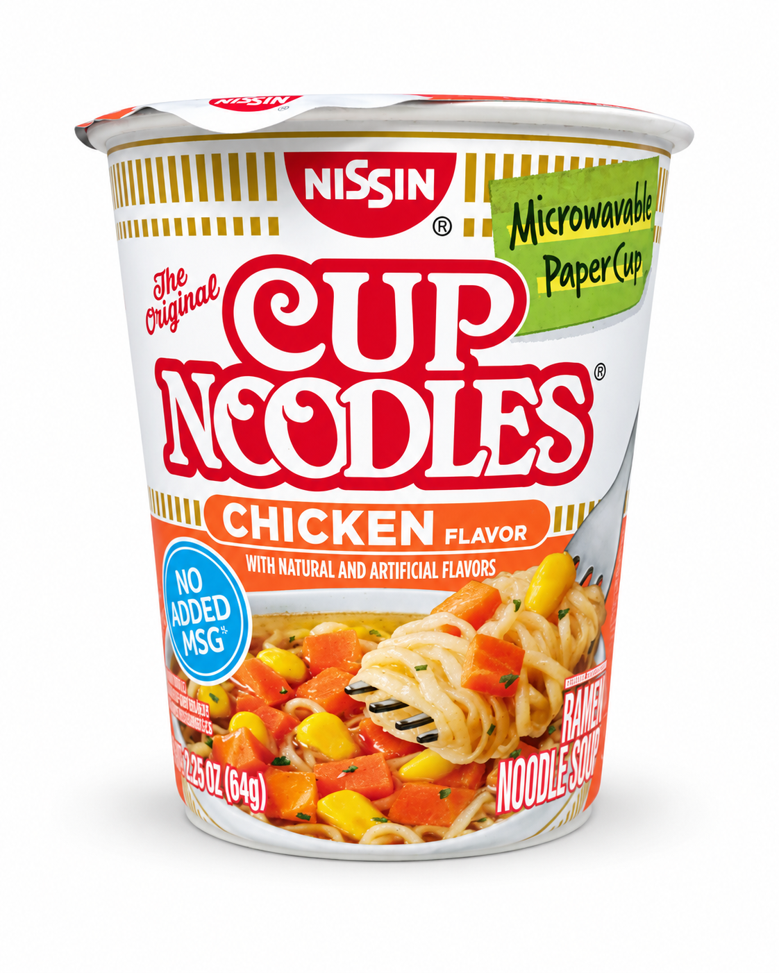 Nissin Chicken Flavor Cup Noodles — 64g