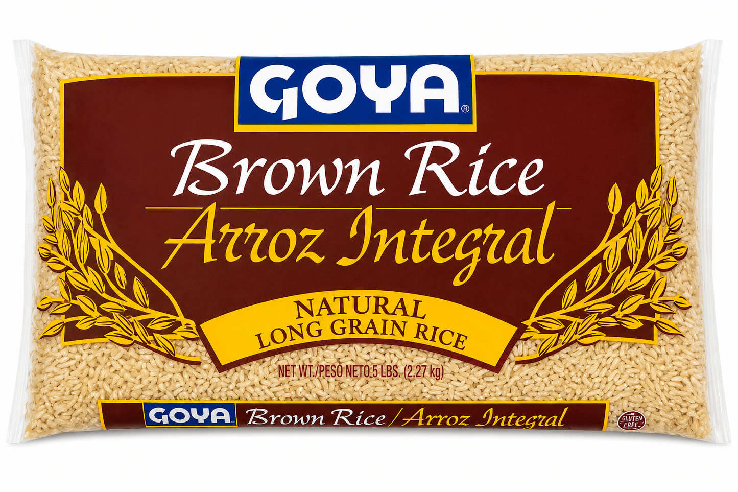 Goya Long Grain Brown Rice — 5 lb