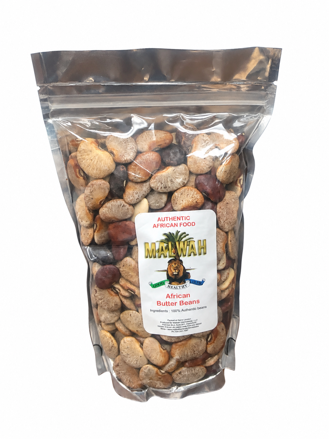 Malwah African Butter Beans — 16oz