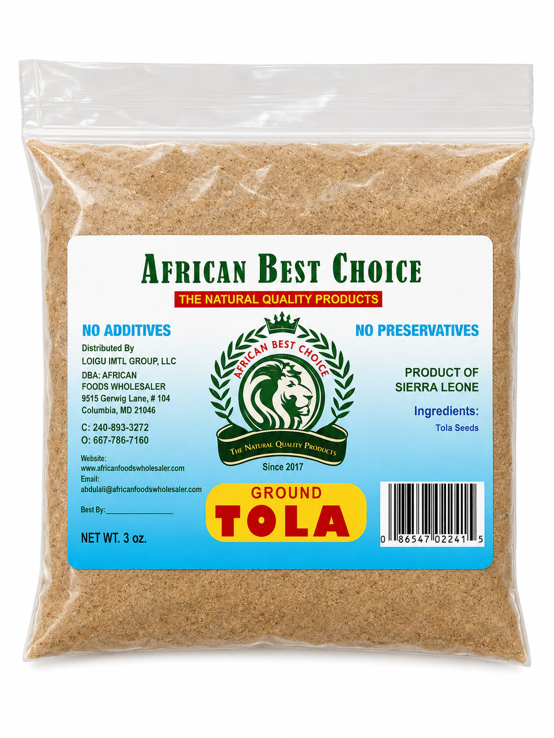 Ground Tola — 3 oz