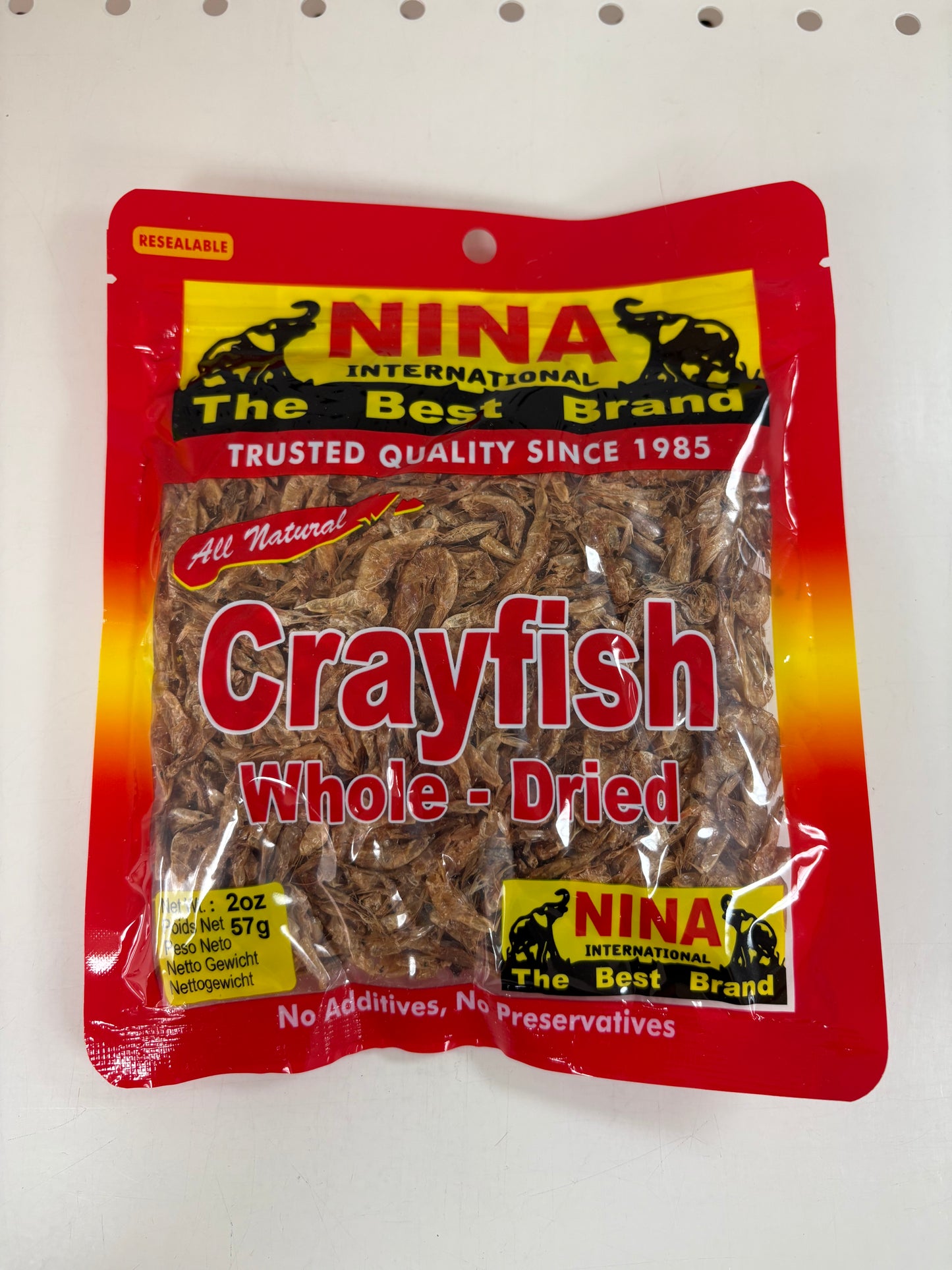 Nina-Crayfish Whole-Dried