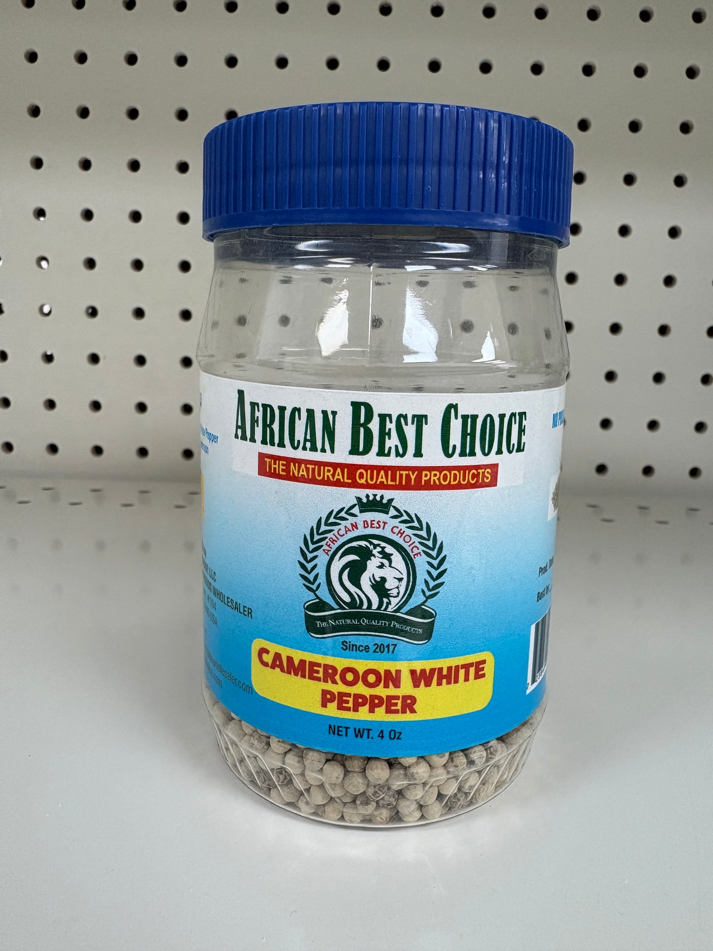 Cameroon White Pepper — 4 oz