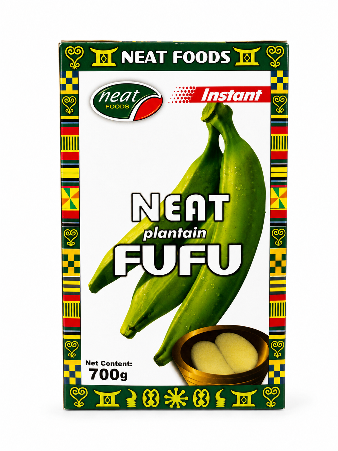 Neat Instant Plantain Fufu — 700g