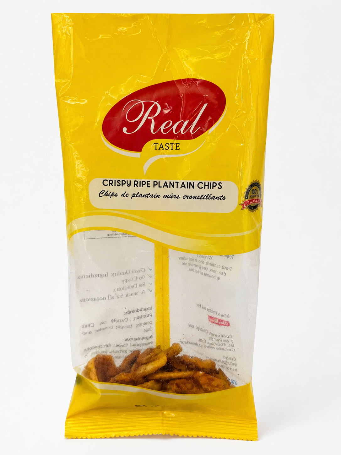 Real Taste Crispy Plantain Chips — 125g