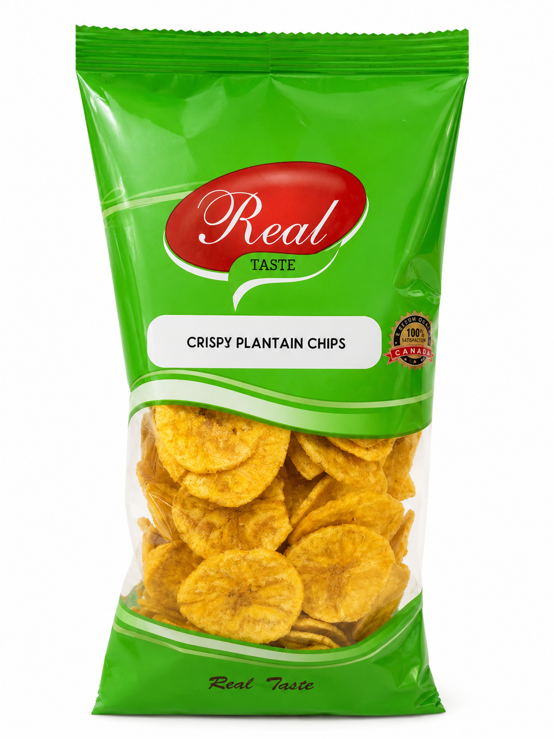 Real Taste Crispy Plantain Chips — 125g