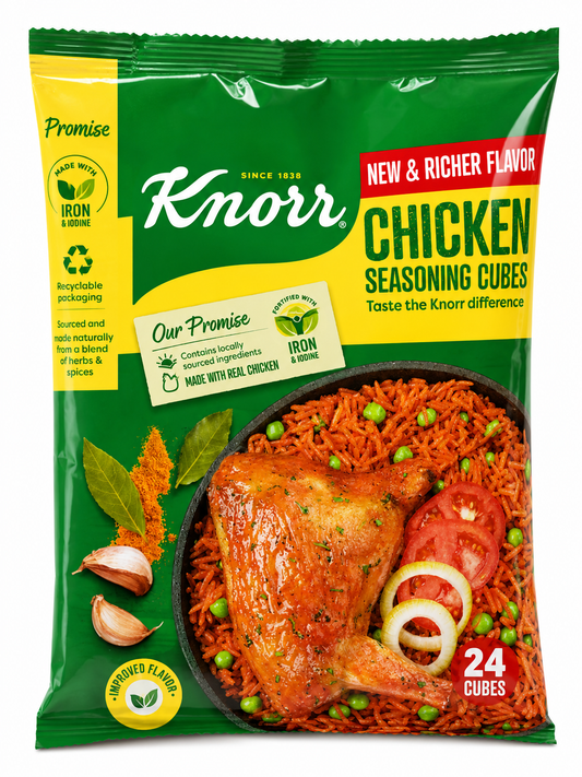 Knorr Chicken Seasoning Cubes — 400g
