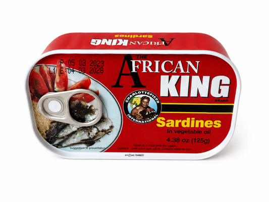 African King Sardines in vegetable oil —125g