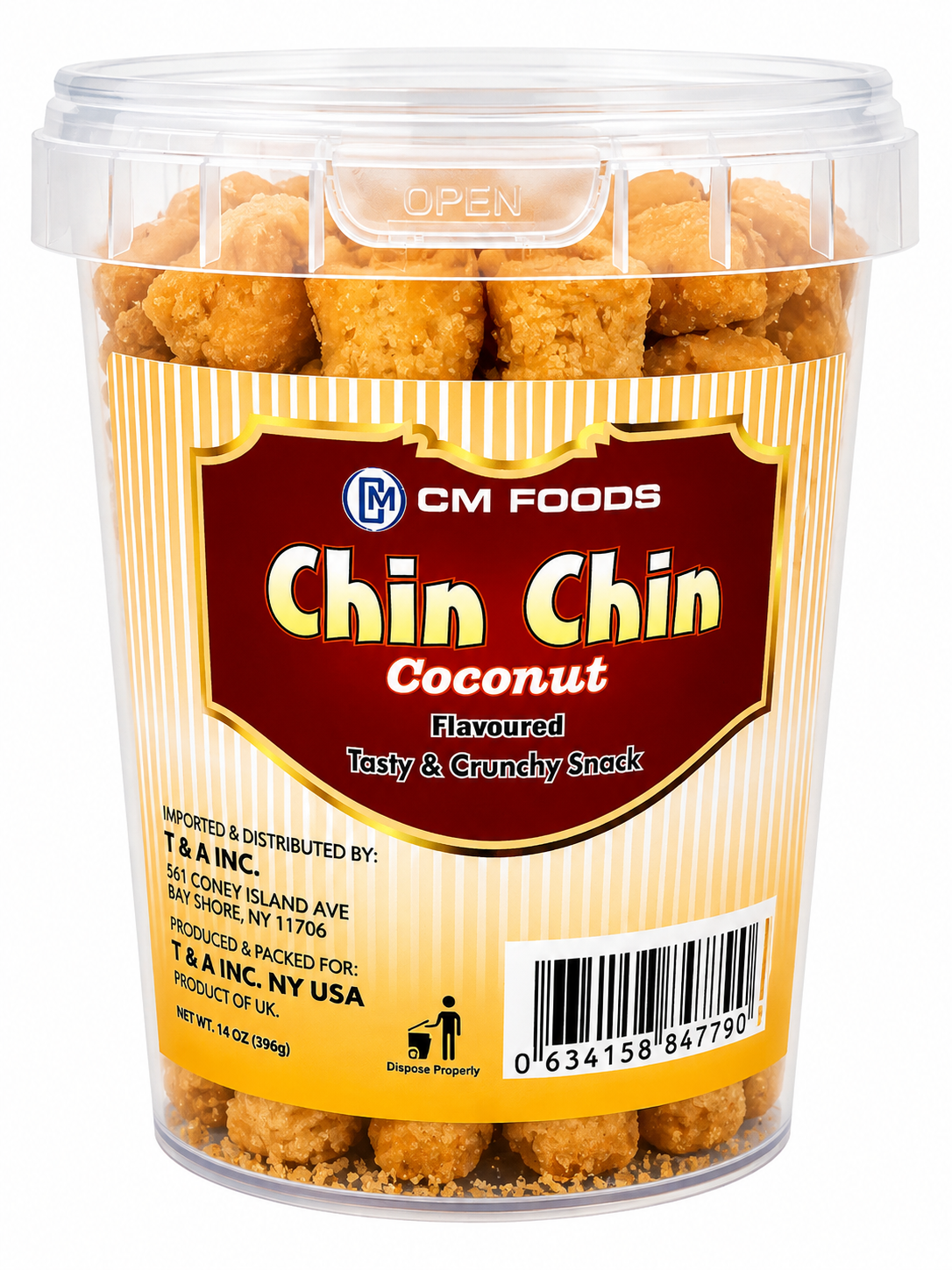 Chin Chin Coconut — 250g