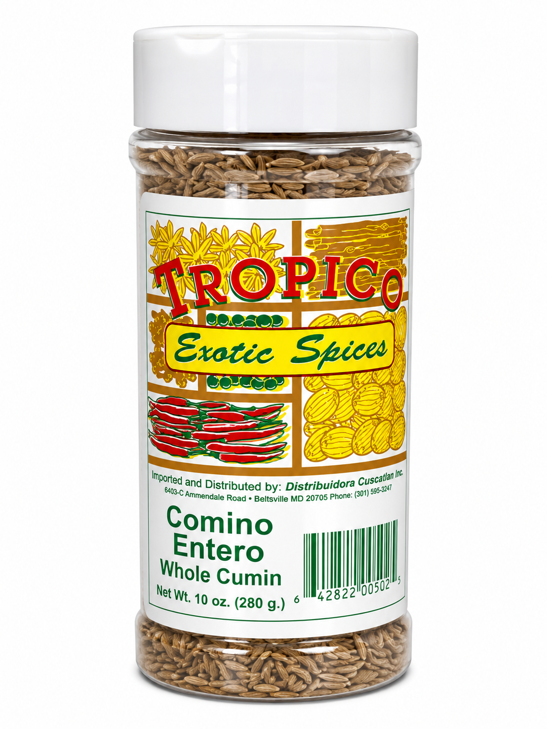 Tropico Comino Entero (Whole Cumin) — 10 oz