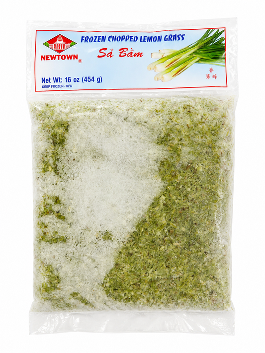 Frozen Chopped Lemon Grass — 16 oz
