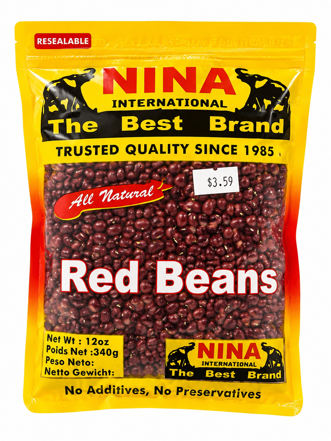 Nina Red Beans — 340g