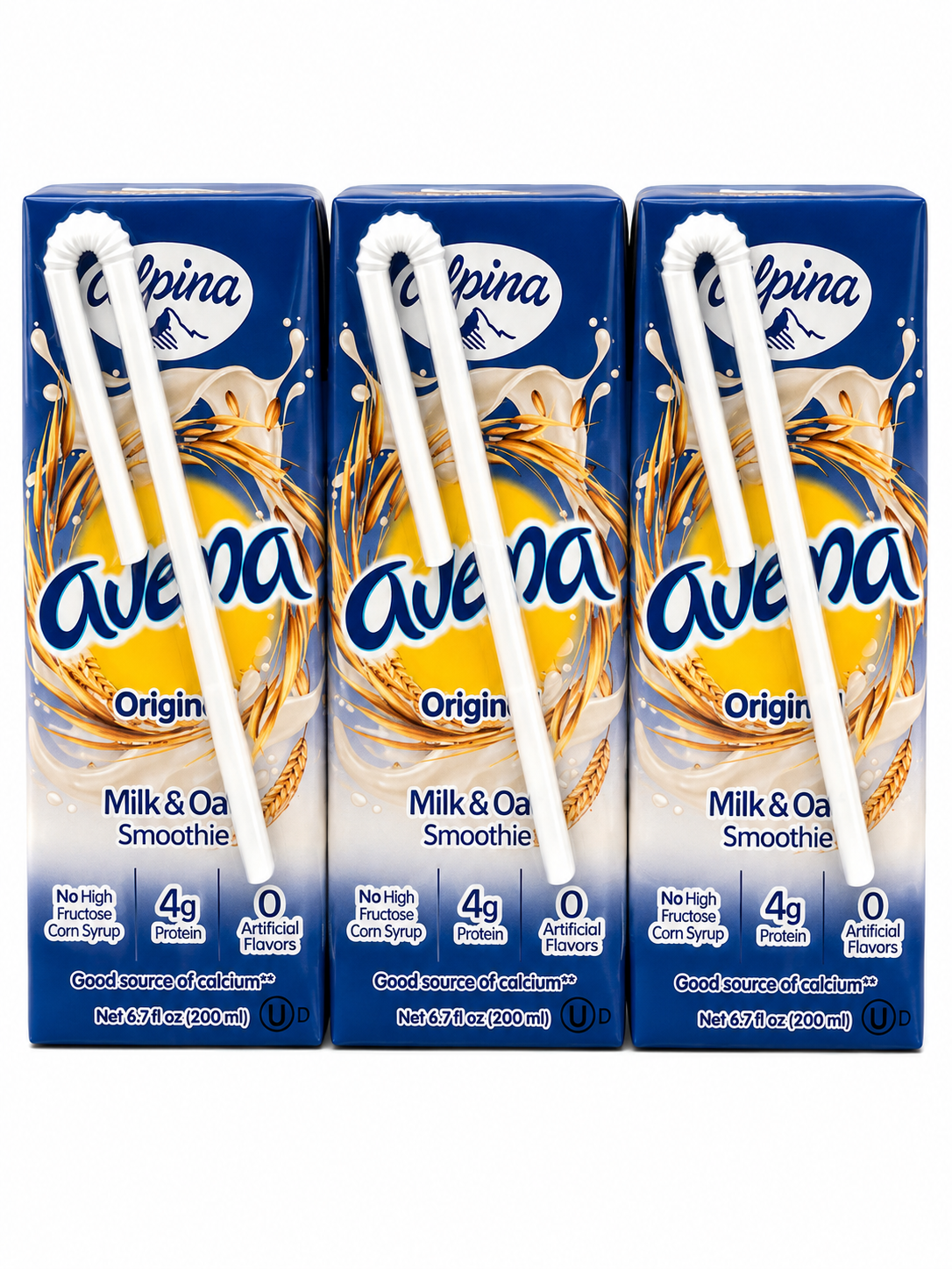 Avena milk & oat smoothie pack of 6 — 4g