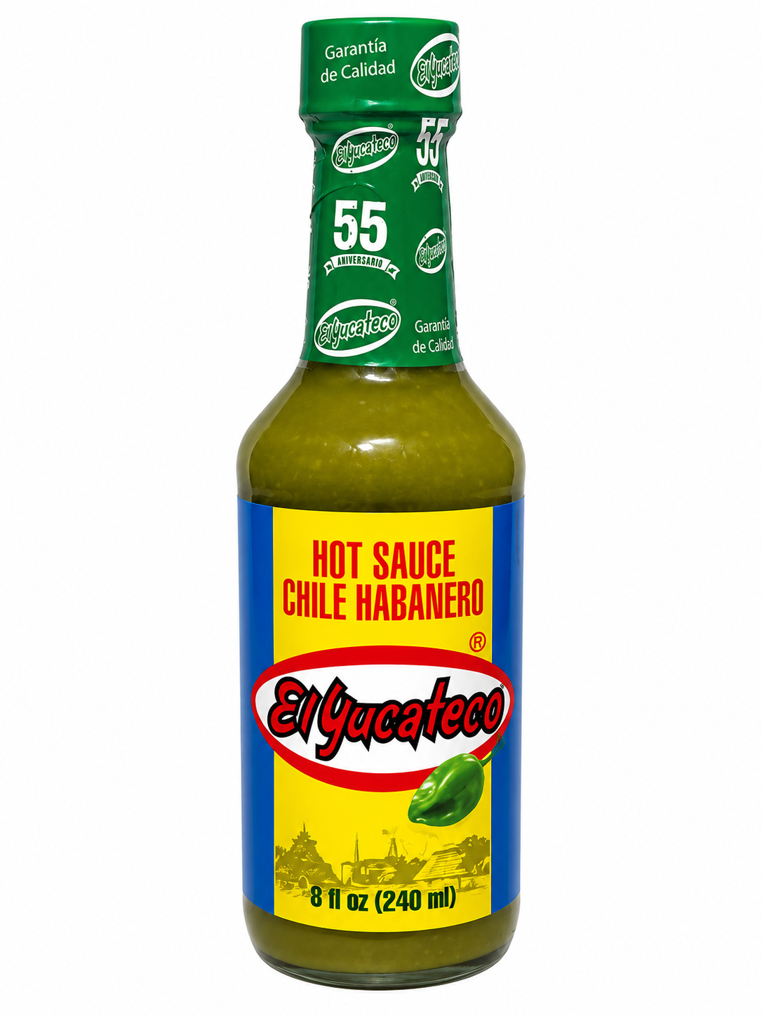 El Yucateco Salsa Verde Hot Sauce — 8 oz
