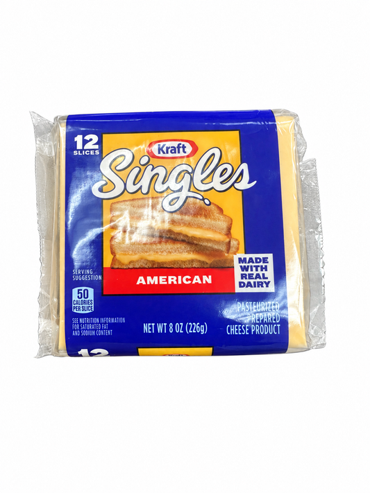 Kraft Singles American Cheese — 8oz