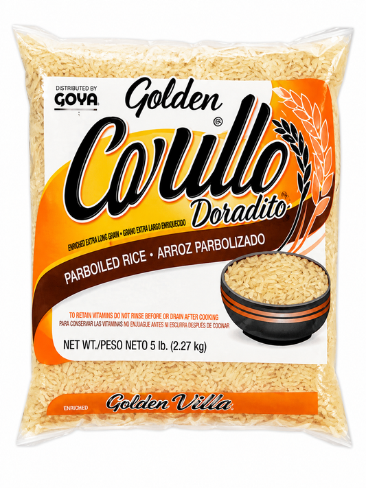Goya Golden Canilla Parboiled Rice —  5 lb