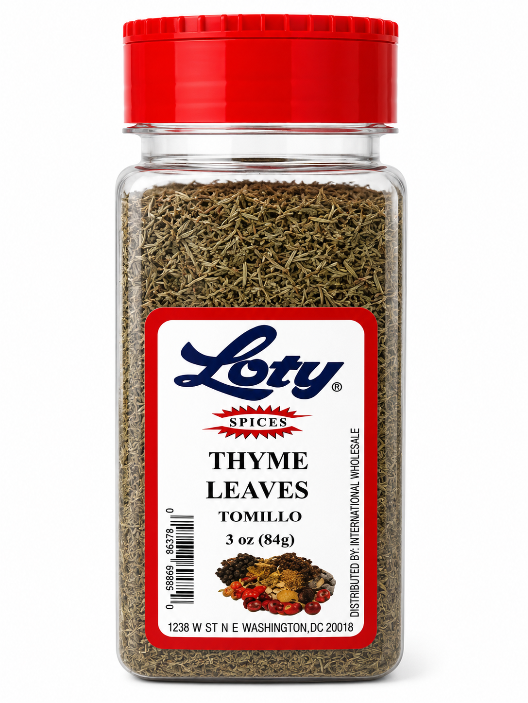 Loty Thyme Leaves (Tomillo) — 84g