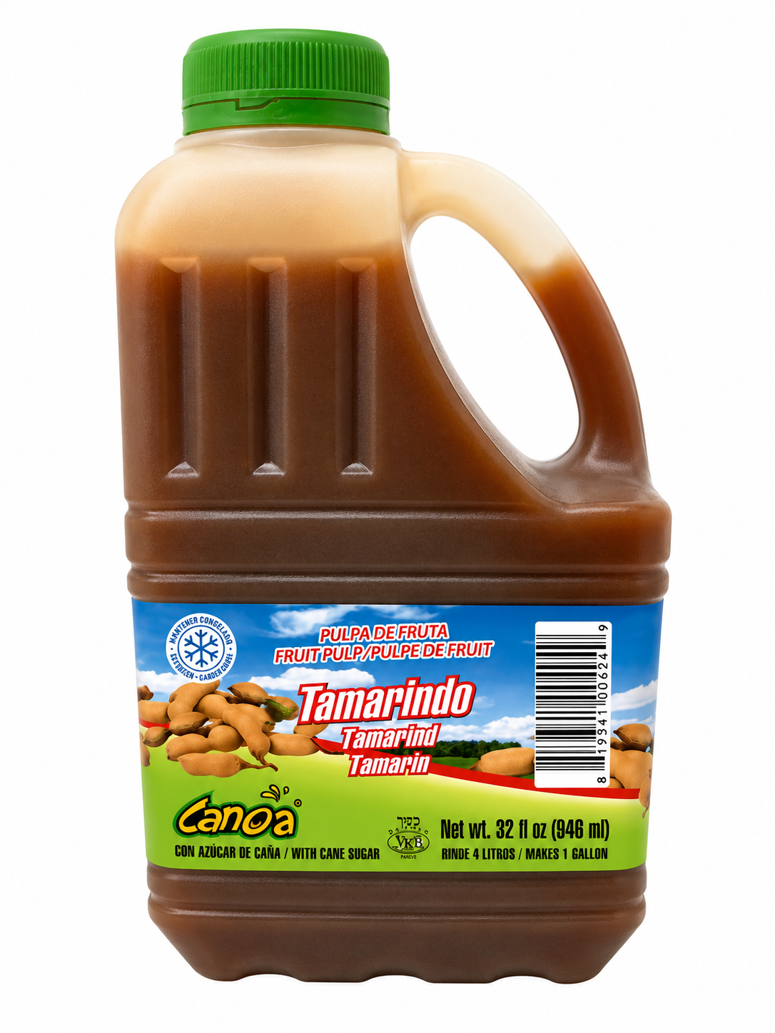 Canoa Fruit Pulp with Cane Sugar
