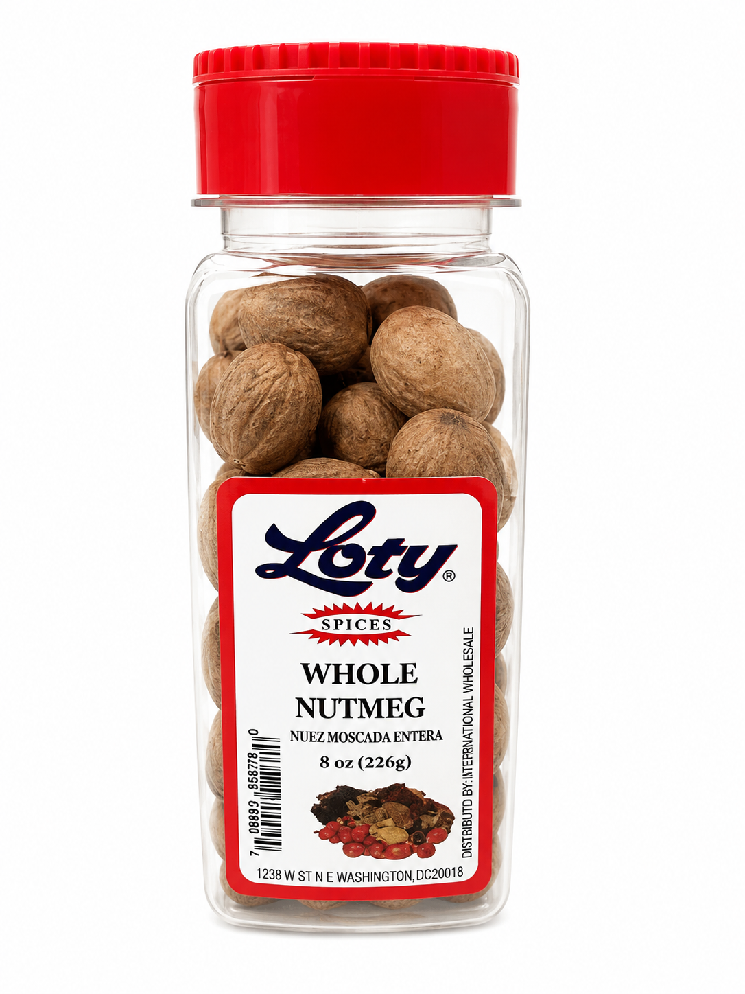 Loty whole nutmeg — 226g