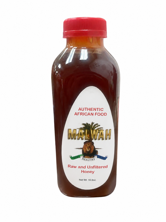 Malwah Raw and Unfiltered Honey — 16oz