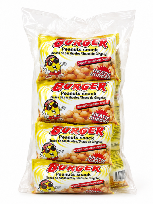 Nkatie Burger Peanut — 12-Sachet Pack