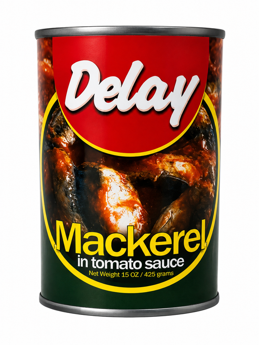 Delay Mackerel in Tomato Sauce — 1 lb