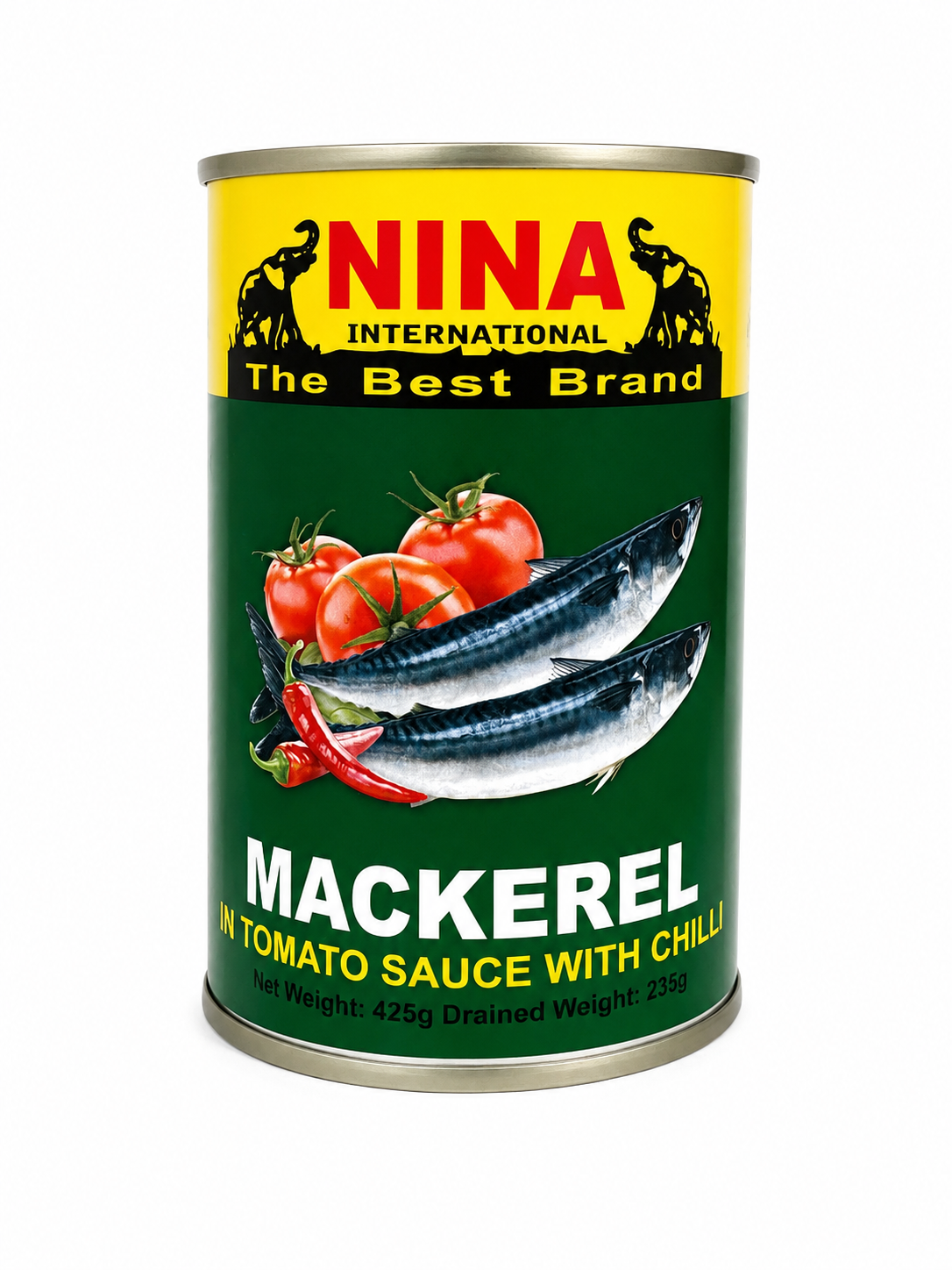 Nina Mackerel in Tomato Sauce — 425g