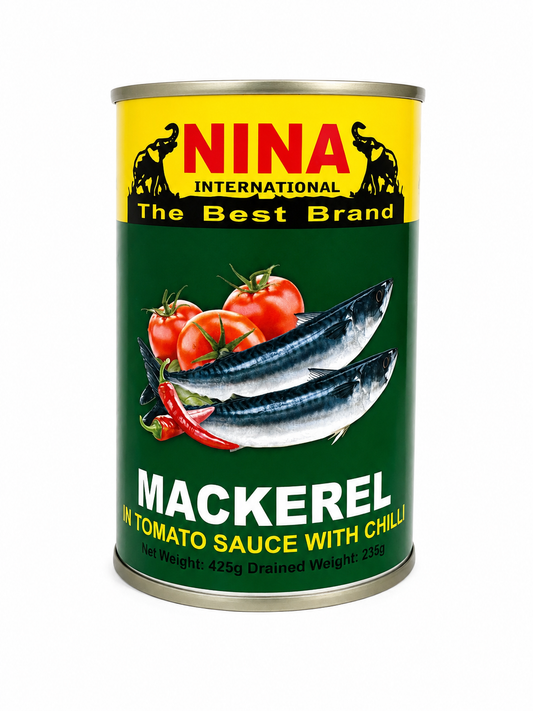 Nina Mackerel in Tomato Sauce — 425g