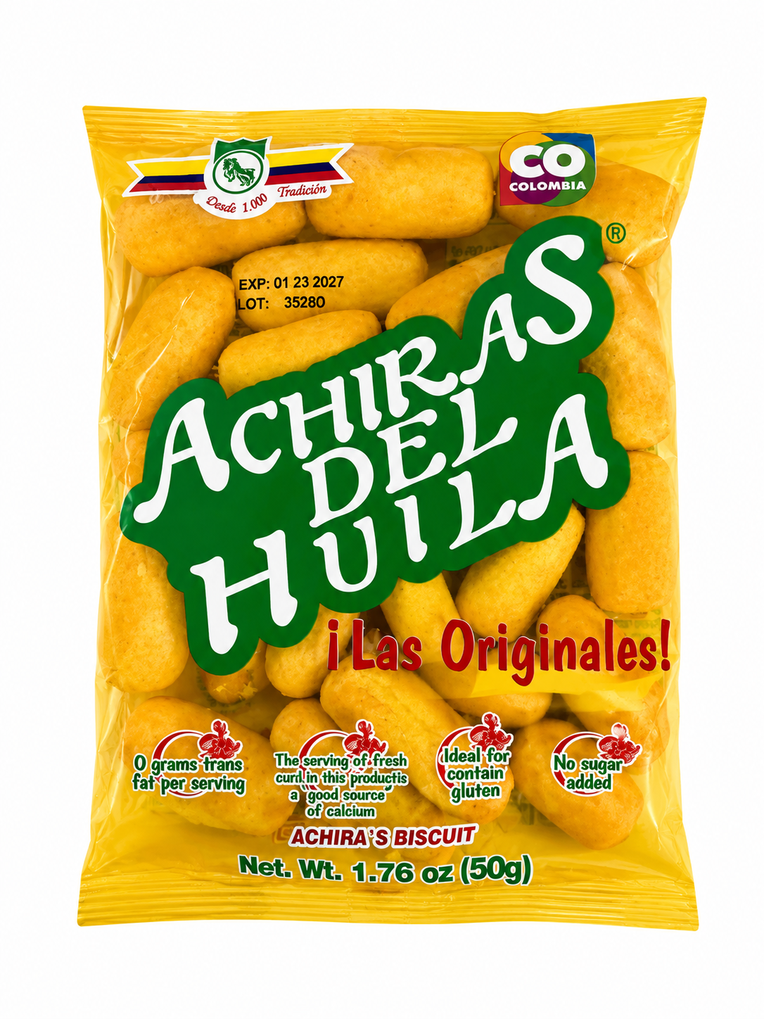 Achiras de Huila (Traditional Colombian Cheese Biscuits) — 50g