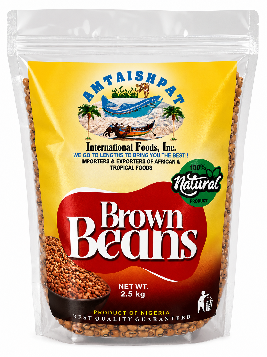 Amtaishpat Brown Beans — 5.5 lb