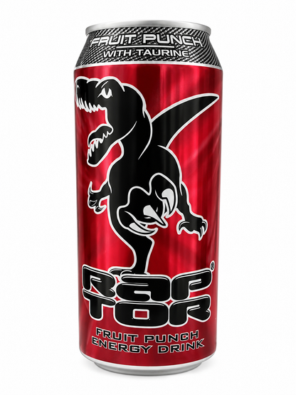 Raptor Fruit Punch Energy Drink