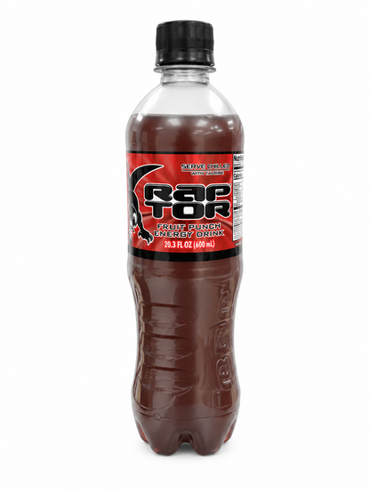 Raptor Fruit Punch Energy Drink