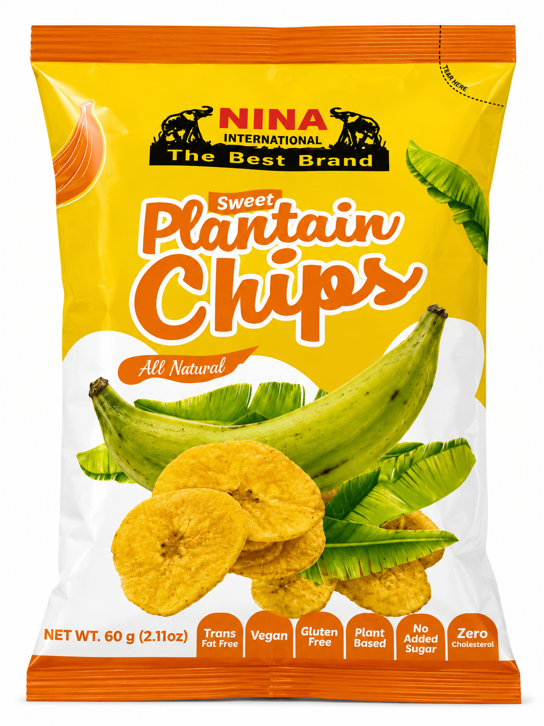 Nina Plantain Chips — 60g
