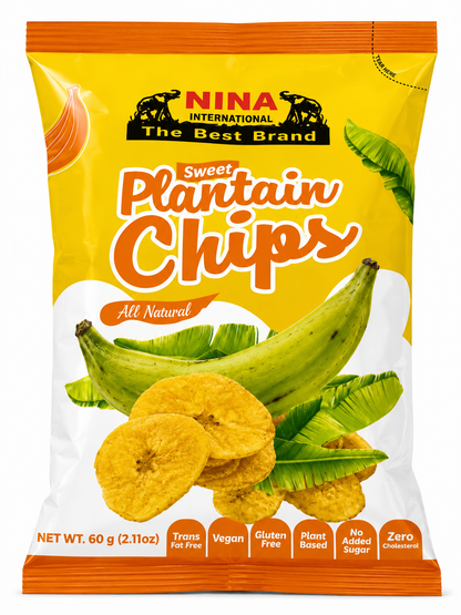 Nina Plantain Chips — 60g