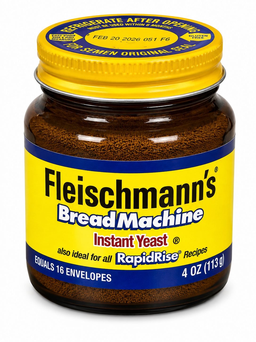 Fleischmann's BreadMachine Instant Yeast — 113g