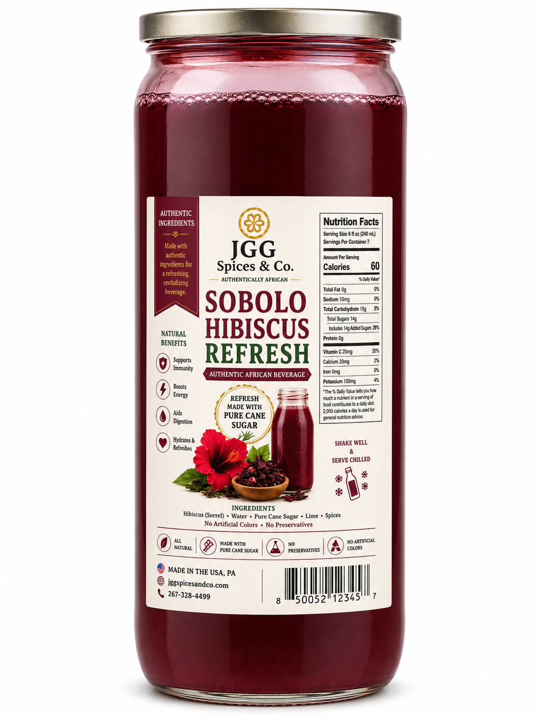 JGG Sobolo Hibiscus Drink