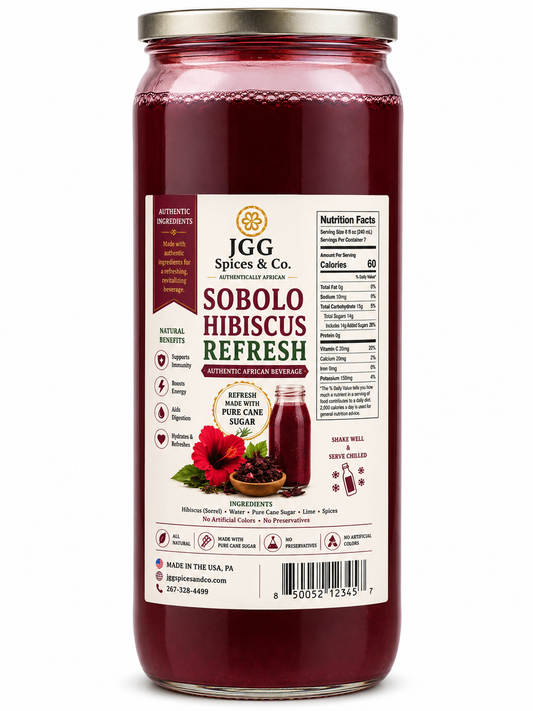 JGG Sobolo Hibiscus Drink