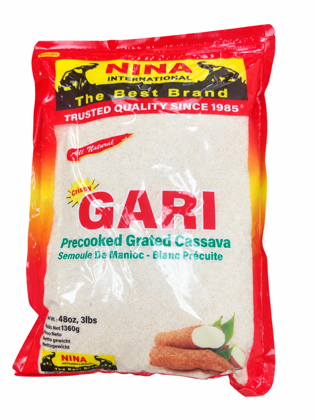 Nina Gari (Precooked Cassava)— 3 lb