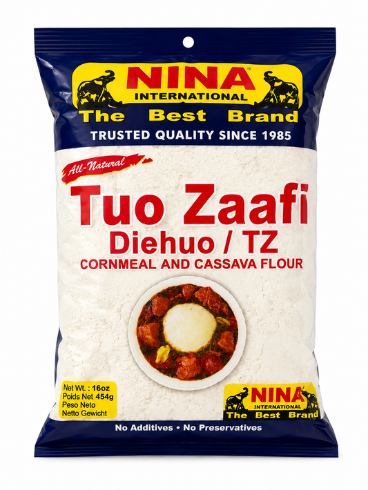 Nina Tuo Zaafi (Cornmeal & Cassava Flour) — 454g