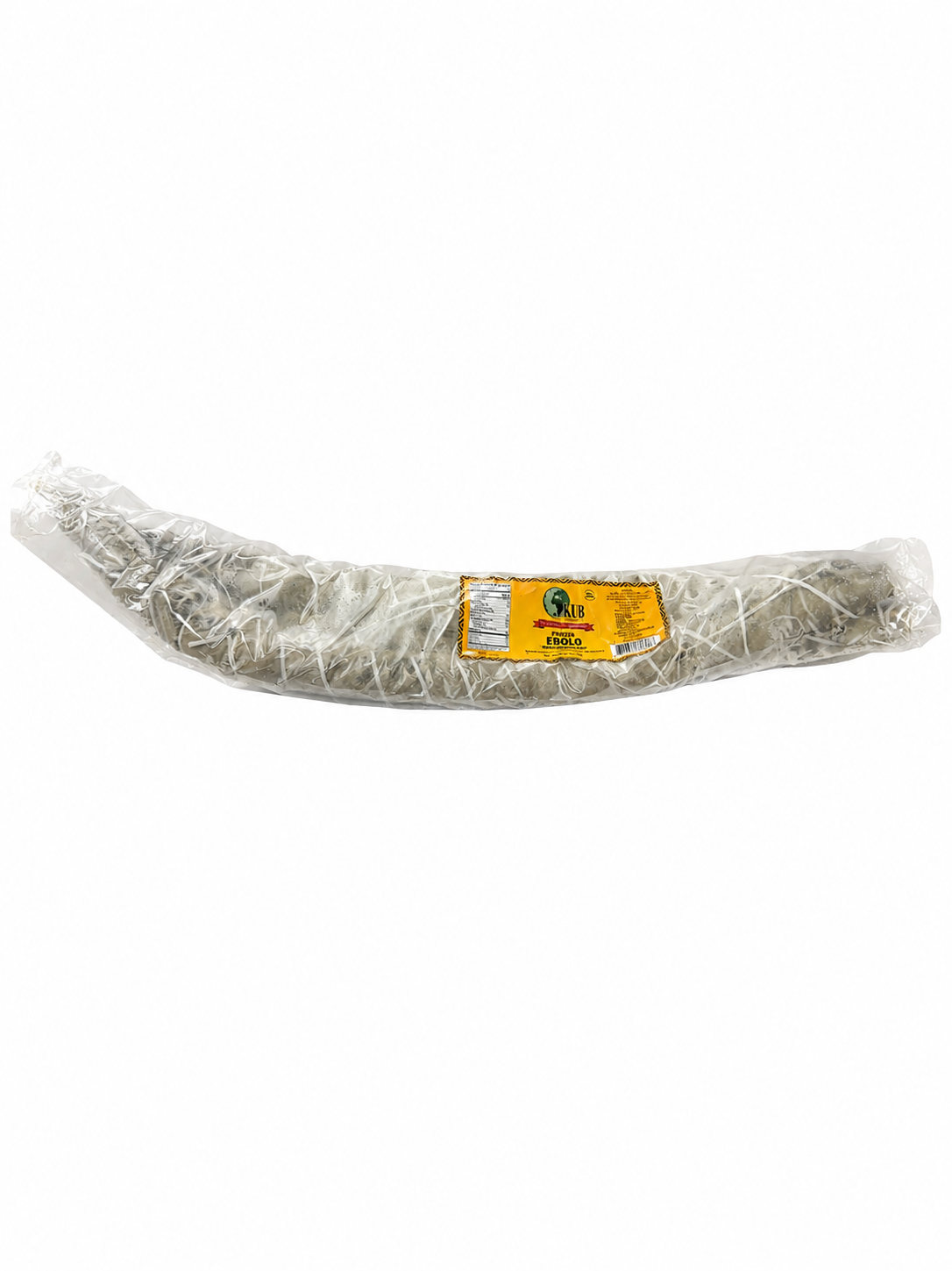 JKUB Frozen Bobolo (Precooked Cassava Paste) — 3-Pcs. Pack