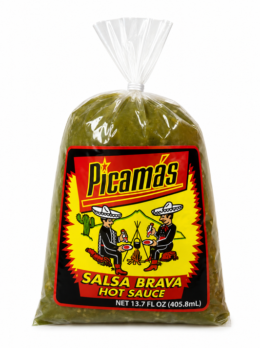 Picamas Salsa Brava (Hot Sauce) — 405.8 ml