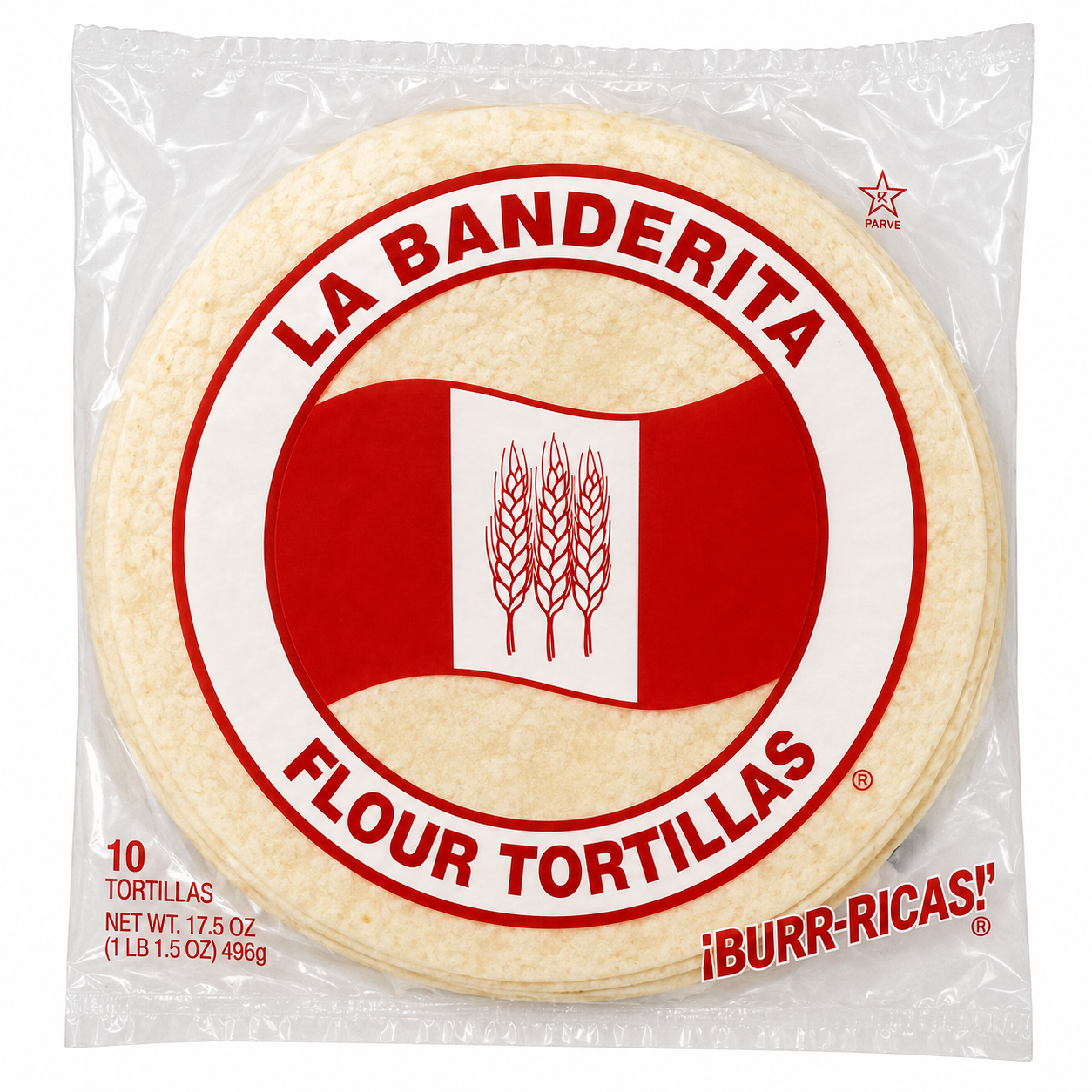 La Banderita Flour Tortillas (Mini Tacos 80) — 2 lb